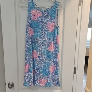 Lilly Pulitzer Blue and Pink Dress